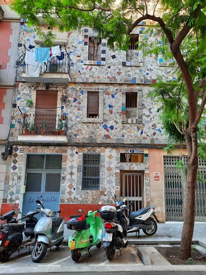 Mosaic façana del Carrer Elkano 4